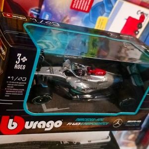 Burago F1 W13 AMG Petronas F1 Team, 1:43, Grey & Blue.